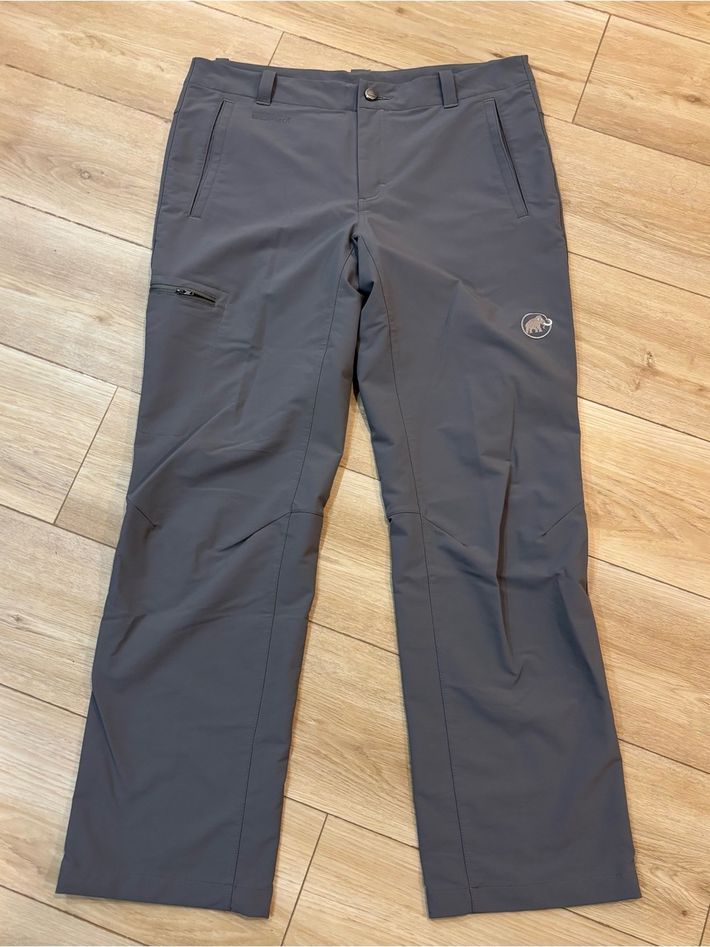 Mammut Mens Pants SOFtech Lacuna Gray Hiking Adventure Outdoor EU 50 Short 34x31